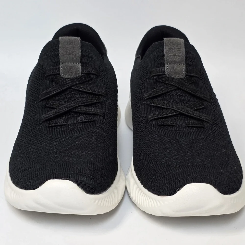 NEW Naturalizer Women's Emerge Slip-On Lace-Up Knit Sneaker Size 8M Black #0809